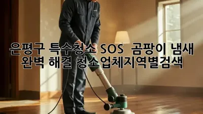 은평구 특수청소 SOS 🚨 곰팡이, 냄새 완벽 해결! #청소업체지역별검색